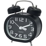 Venisymlis Retro Budilka, Analogna Kvarčna Budilka, Tiha, Netiktakajoča, Dvojna Zvonca Na Baterije Z Nočnim Zvonjenjem, (22060097) Cene