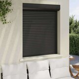 vidaXL Rolete iz aluminija 100x120 cm antracitne | Shoptok.si