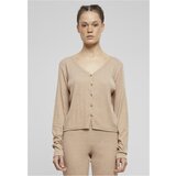 Urban Classics Women's ribbed cardigan beige Cijene