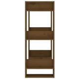 vidaXL ormarić za knjige / pregrada boja meda 60x35x91 cm drveni | shoptok.hr