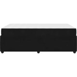  Krevetna konstrukcija s madracem Crna 120 x 190 cm tkanina | Eponuda.com