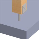  NOSAČ-STOPA GREDE 120X70X90X3 MM | shoptok.hr