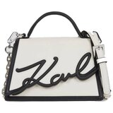 Karl Lagerfeld Ročne torbice K SIGNATURE 2.0 SP SM CB Bela Cene