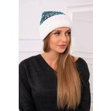 Kesi Women's cap Iris K348 white+turquoise | shoptok.hr