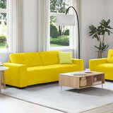  Set od 2 Žuta Poliester drveni okvir Veliki Sjedi mnogo | shoptok.hr