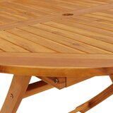  Sklopivi vrtni stol 110 cm od masivnog bagremovog drva | shoptok.hr