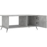  Stolić za kavu boja betona 90 x 50 x 40 cm konstruirano drvo | shoptok.hr