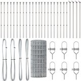 vidaXL Euro ograda s 13 stupova 0.6x50 m Galvanizirani čelik Cijene