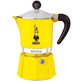Bialetti Rumena kafetiera Rainbow 3 skodelice | Shoptok.si