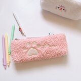 INF Sladka torbica za svinčnike s tačko mačke Pink, (21839271) | Shoptok.si