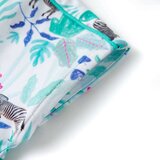  Dječja haljina prljavo bijela i tamna boja mente 128 | shoptok.hr