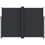 Uvlačiva bočna tenda crna 180 x 600 cm | shoptok.hr