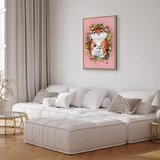  Slika - Tigger on the Grass (1 Part) Vertical 80x120 U prirodnom drvenom okviru | shoptok.hr