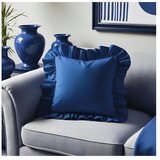 Mila Home Prevleka za blazino iz mešanice bombaža 40x40 cm Ruffled – | Shoptok.si