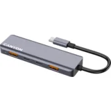  hub DS-18 5in1 USB-C Grey