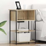  Noćni ormar Sonoma hrast 55 x 31 x 76 cm Konstruirano drvo | shoptok.hr