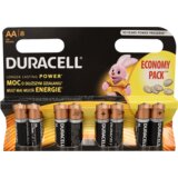 Duracell alkalne baterije LR6/MN1500 8/1
