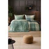 Esposa POSTELJNINA Mavie 140/200 cm saten zelena | Shoptok.si