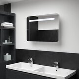  LED kupaonski ormarić s ogledalom 80 x 9,5 x 55 cm | shoptok.hr