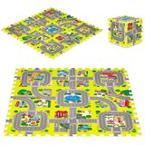 ECO TOYS podloga za igru city 9 elemenata 90.5X90,5Cm iplay Cene