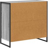  Kreveta Siva Sonoma 79 x 36 x 75.5 cm Konstruirano drvo | shoptok.hr