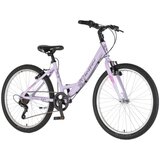 Venssini Bicikl junior 24 parma alu 24" alu 14" v-brake 6 brzina 132-155cm (xs) ljubičasti | Eponuda.com