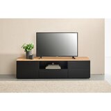 home24 NIZKA OMARICA črna, barve hrasta | Shoptok.si