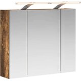  Kupaonski ormar s ogledalom Dimljeni hrast 60 x 14 5 x 50 cm | shoptok.hr