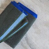 Mette Ditmer Denmark Temno zelene/modre frotirne brisače iz organskega bombaža v kompletu 2 ks 40x55 cm Soft – | Shoptok.si