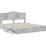 s od storage s ladicama Betonski sivi 200 x 200 cm | shoptok.hr
