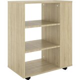 Furnova Omarica na kolesih sonoma hrast 60x35x75 cm inženirski les, (21954234) | Shoptok.si