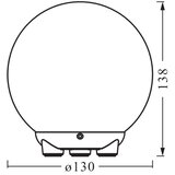 Osram LED RGBW Prigušiva stona lampa SMART+ MAGIC LED/2,5W/5V Wi-Fi | Eponuda.com