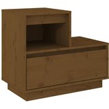  Noćni ormarići 2 kom boja meda 60x34x51 cm od borovine | Eponuda.com
