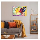 WALLXPERT UV-413 50 x 70 Multicolor Decorative Tempered Glass Painting | ePonuda.com