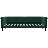  Dnevni krevet na razvlačenje tamnozeleni 90 x 200 cm baršunasti | shoptok.hr