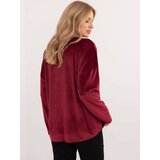Italy Moda Blouse-DHJ-BZ-19916.03P-burgundy | shoptok.hr