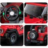 CAR Block Set 414 pieces. Red | shoptok.hr
