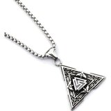 IZMAEL Ogrlica ET-34590 - Srebrna | Shoptok.si