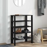  Stalak za cipele crni 61x32x87,5 cm od konstruiranog drva | shoptok.hr