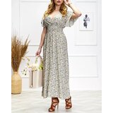 Resti Women's floral midi dress in purple - Clothing | Shoptok.si