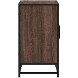 vidaXL Kopalniška omarica rjavi hrast 90x33x60 cm inženirski les | Shoptok.si