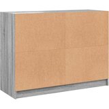  Komoda siva boja hrasta 102x37x75,5 cm od konstruiranog drva | shoptok.hr