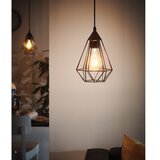 Eglo viseča svetilka carlton (60 w, E27, premer: 17,5 cm, višina: 110 cm, črna) | Shoptok.si