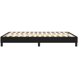  Za krevet s oprugama crni 140x200 cm od tkanine | shoptok.hr