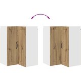 vidaXL zidni kuhinjski ormarić zidne umjetnički hrast 57 x 57 x 80 cm | shoptok.hr