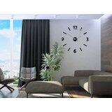  Zidni satovi KLAUS BLACK HMCNH061-black (moderni zidni sat) | shoptok.hr