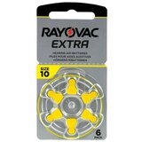  Baterije Za Slušne Aparate Rayovac Extra, Tip 10, 6 Kos Cene