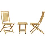 3-dijelni bistro set od bambusa | shoptok.hr