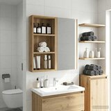  Kupaonski zidni ormarić Umjetnička hrastovina 30 x 10 x 60,5 cm | Eponuda.com