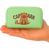  Novčanik s preslatkim motivom kapibare 12.5 x 8.5cm - zeleni | shoptok.hr